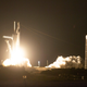 A SpaceX Falcon 9 rocket carrying the company’s Crew Dragon spacecraft is launched on NASAs SpaceX Crew-2 mission to the International Space Station.